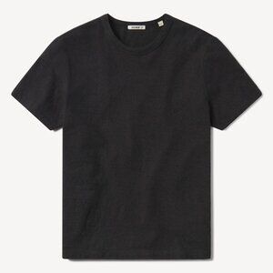 Buck Mason Yuma Hemp Cotton Classic Tee Faded Black Small